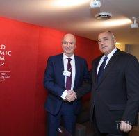 ВАЖНА СРЕЩА! Премиерът Борисов и Андрю Браун обсъдиха разширяването на енергийната инфраструктура
