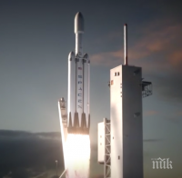 От Space X съобщиха за успешен тест на ракета-носител Falcon Heavy