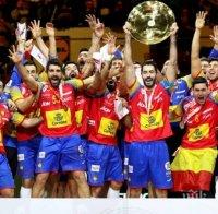 Испания спечели първата си европейска титла по хандбал при мъжете