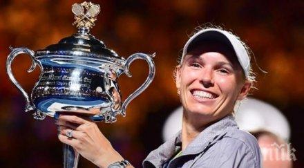 каролине вожняцки спечели турнира жените откритото първенство австралия тенис