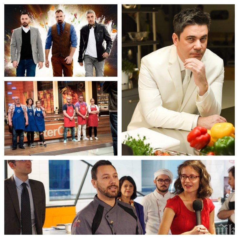 КУЛИНАРЕН ДУЕЛ ЗА 200 БОНА! Майка на 5 деца и армейски готвач напират за Hells Kitchen! Лео Бианки е новата звезда в Master Chef КУЛИНАРЕН ДУЕЛ ЗА 200 БОНА! Майка на 5 деца и армейски готвач напират за Hells Kitchen! Лео Бианки е новата звезда в Master Chef