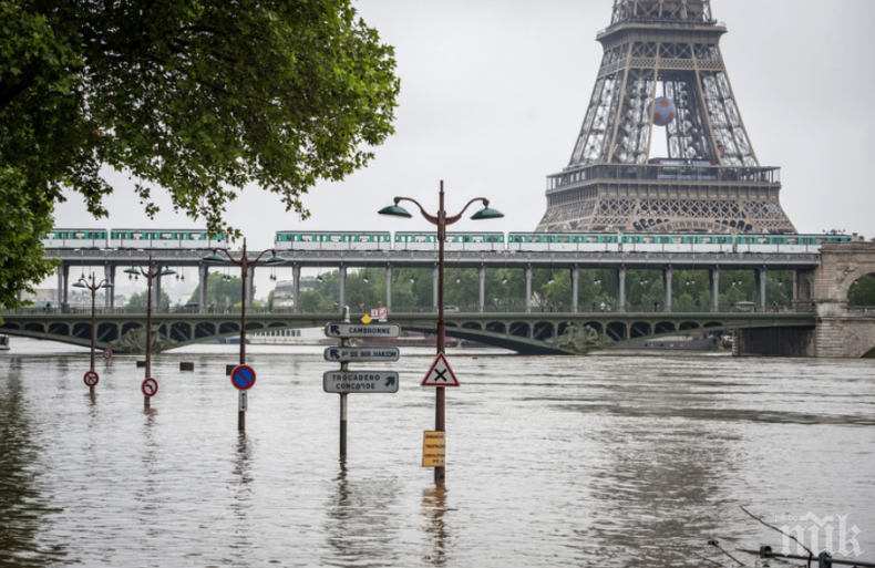 Париж се готви за опасността от наводнения