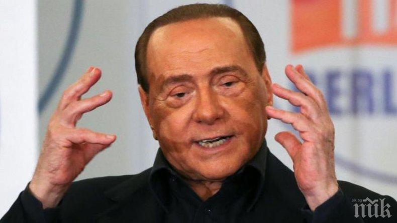  Силвио Берлускони смята Антонио Таяни за „красив избор“ за италиански премиер