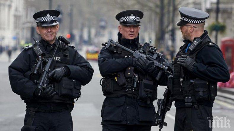 Във Великобритания: Рекордно нисък брой полицаи доведе до ръст на престъпленията с 14 процента