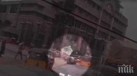 уникално видео заснеха ангел нигерия