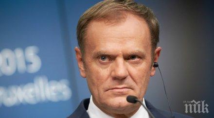 доналд туск предупреди новия чешки президент сътрудничи