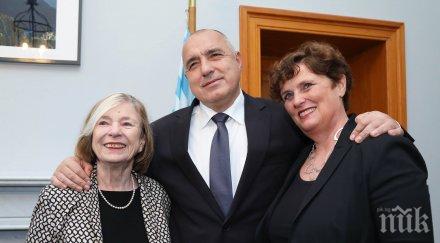 борисов срещна шефката фондация ханс зайдел директора правителството бавария брюксел