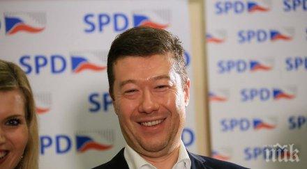 чешка партия присъедини регионалните усилия изгонване джордж сорос