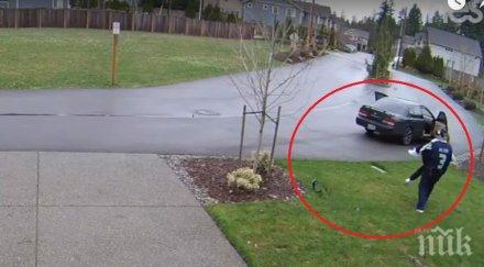 кармата веднага настигна двама престъпници видео