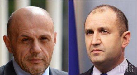 политически сблъсък томислав дончев остър коментар румен радев видя питам дали тихомълком сменила формата управление