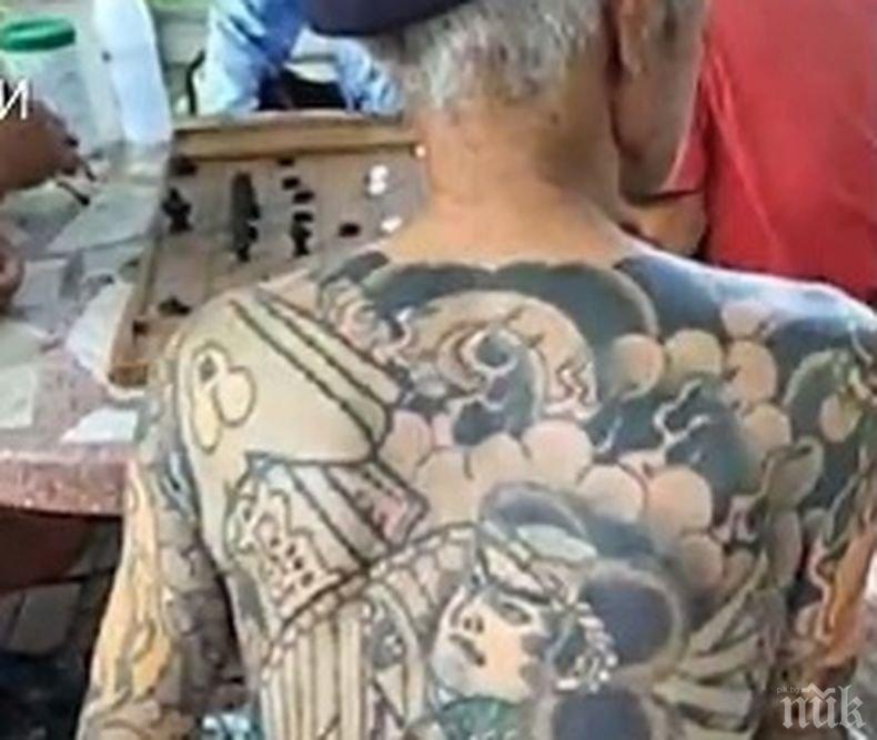 Откритият по снимки във „Фейсбук“ бивш лидер на Якудза Синехару Сираи бе депортиран от Тайланд