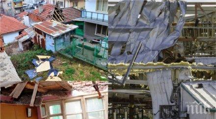 урагана враца вятърът нанесъл щети стотици хиляди левове