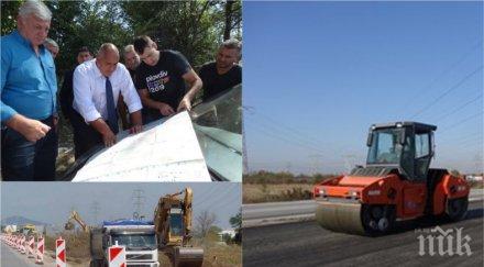 започва ремонтът старото платно пътя пловдив асеновград