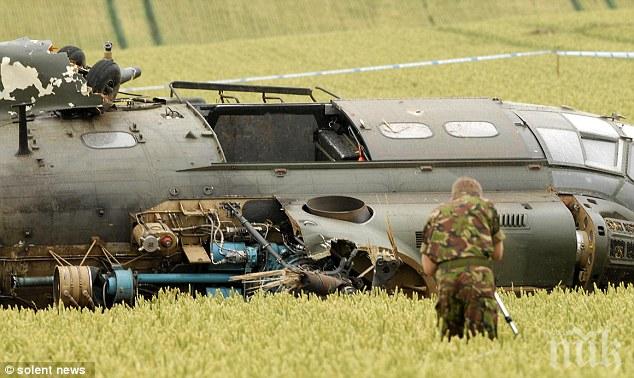 Петима загинаха при сблъсък между два военни хеликоптера