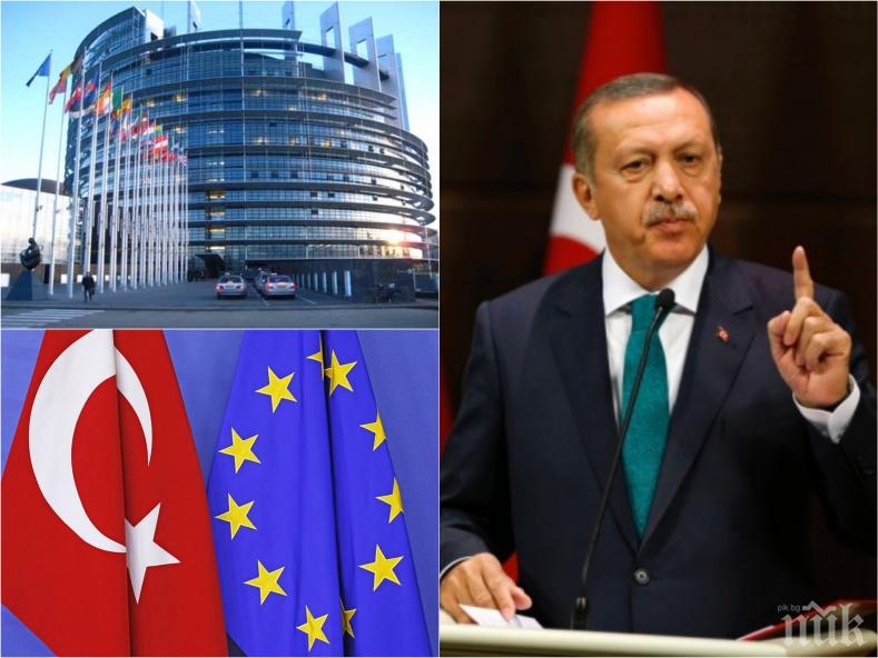 РУНД ПОРЕДЕН! Ердоган отново с тежки думи към ЕС