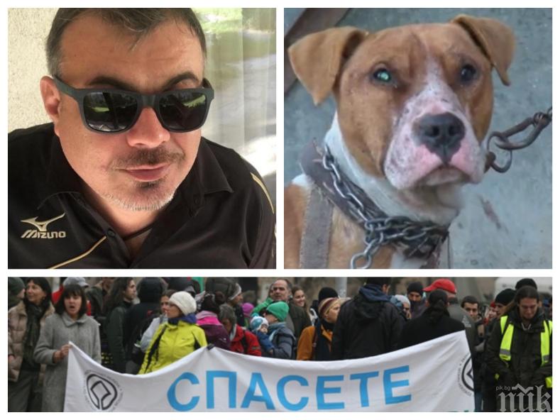 КОНТРА! Иван Ласкин бесен на еколозите за кучето-убиец: Посраняци, пачаври, платени капути! Видя ли зелен, ще му счупя мандибулата 