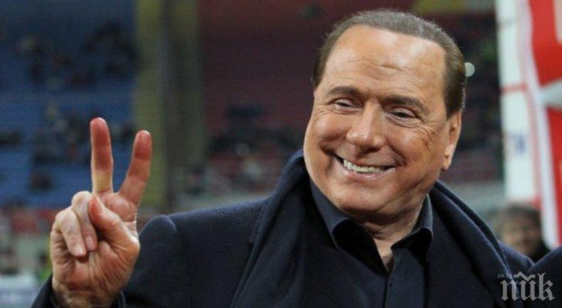Берлускони издига Тото Кутуньо и Ал Бано за депутати