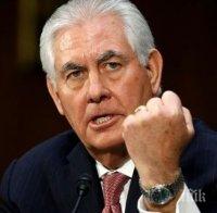 Рекс Тилърсън пристига спешно в Турция заради офанзивата в Африн