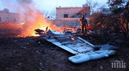 оглавяваната сащ коалиция нанесе ответен удар просирийски формирования