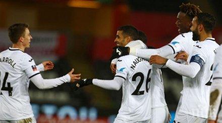 суонзи счупи рекорда къп бой нотс каунти