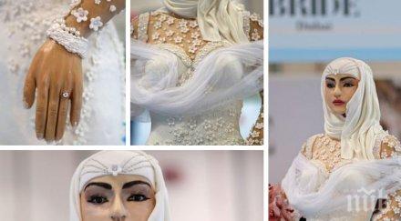 сладкарски шедьовър милион долара дубай показаха торта формата булка цял ръст