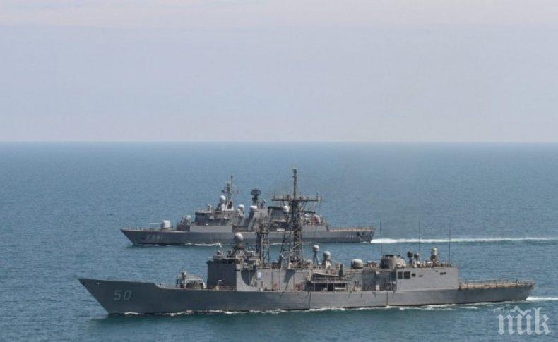 Три кораба на НАТО навлизат в български води