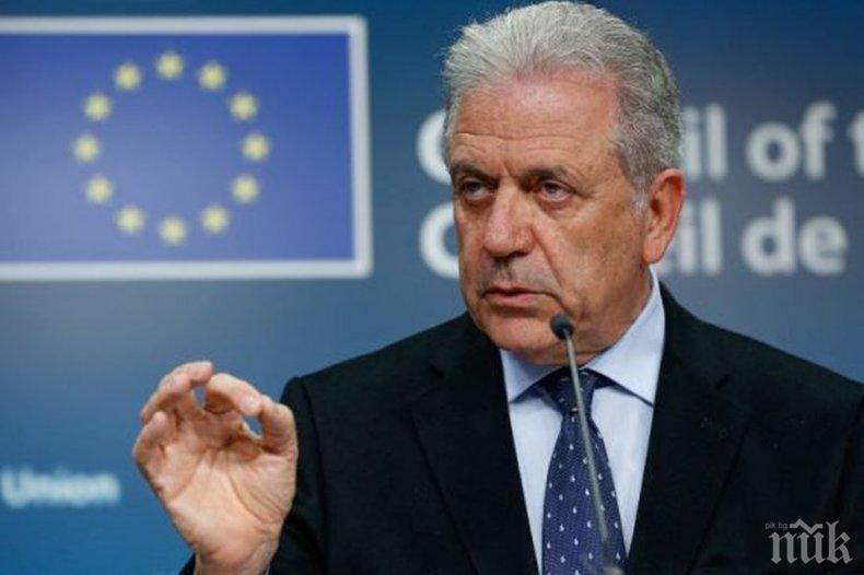 Комисар Димитрис Аврамополус ще даде коментар относно обвиненията, че е вземал подкупи