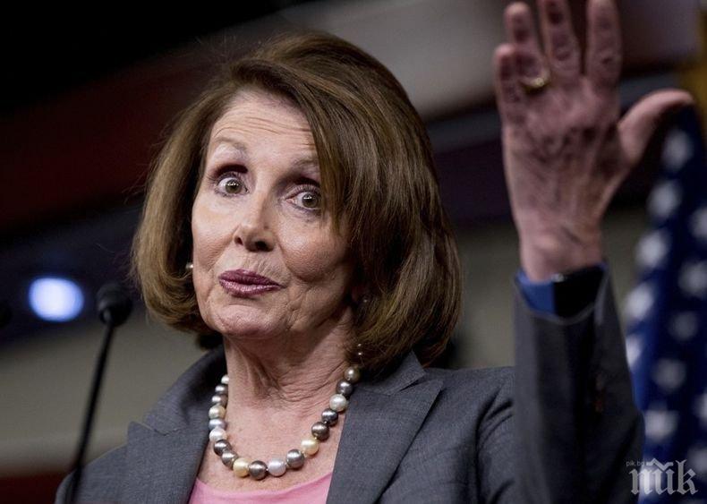 Рекорд! Лидерът на демократите в Камарата на представителите на САЩ произнесе осемчасова реч в Конгреса