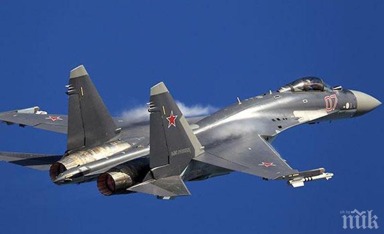 Руската армия ще получи десет самолета Су-35 и шест Су-27СМ3 през 2018 година