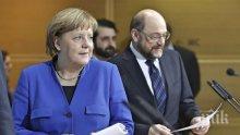 Ангела Меркел: Желая на Мартин Шулц, по човешки, всичко добро