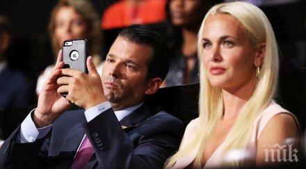 снахата тръмп спешност болница получи писмо неидентифицирано вещество