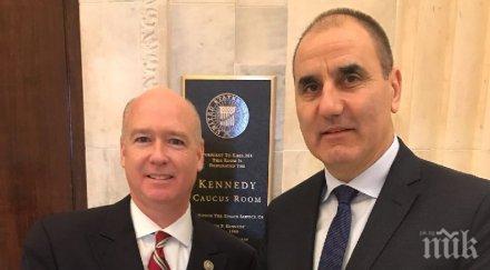 цветан цветанов проведе срещи вашингтон американски конгресмени европейски депутати