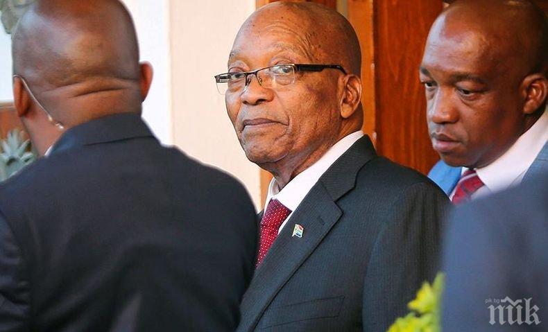 Управляващата партия в ЮАР реши да свали от власт президента Джейкъб Зума