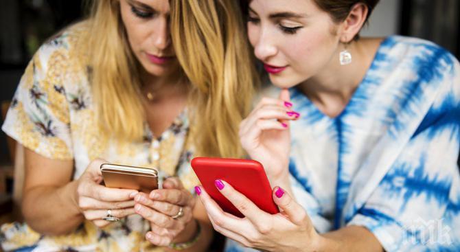 ТРЕВОЖНА ТЕНДЕНЦИЯ! 43% от българите си гледат телефона на всеки час