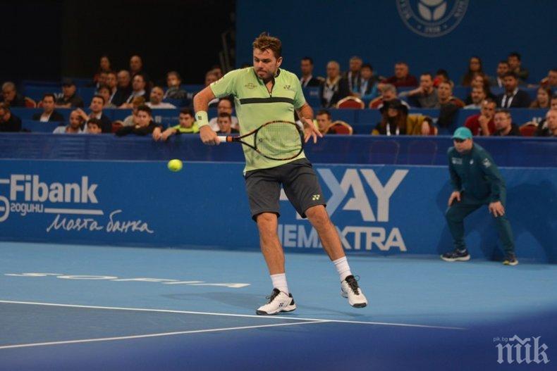 СУПЕР ЕКШЪН! Троицки и Вавринка с горещи мачове на София оупън днес