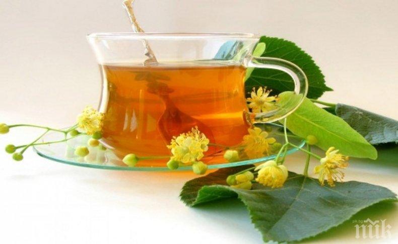 Липов чай цери подути лимфни възли