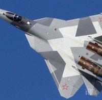 Въздушно-космическите сили на Русия ще получат първата партия изтребители от пето поколение Су-57 през 2019 година