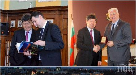 посланикът казахстан пловдив развива добре