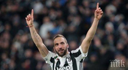 историята гонсало игуаин стана автор бързия дубъл шампионската лига