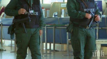 гранични полицаи летището спипаха престъпник