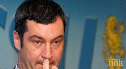 бъдещият премиер бавария посече шенген