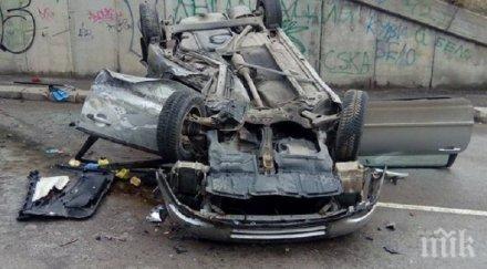 зрелищна каскада шофьорка падна моста бул александър малинов снимки обновена