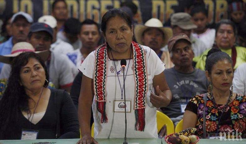 Независимият кандидат за президент на Мексико Мария де Хесус Патрисио Мартинес е в тежко състояние след катастрофа