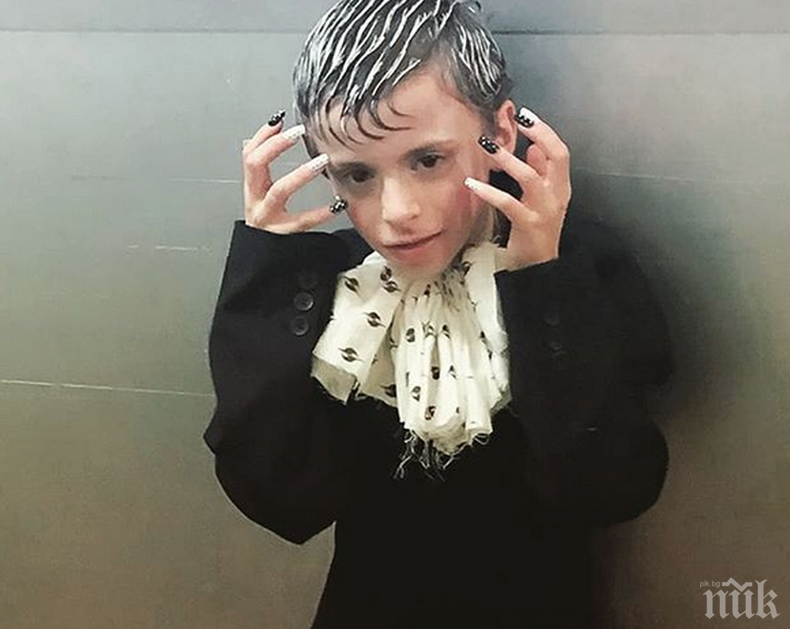 ШОК! Трансджендър дете хит в седмицата на модата в Ню Йорк (СНИМКИ)