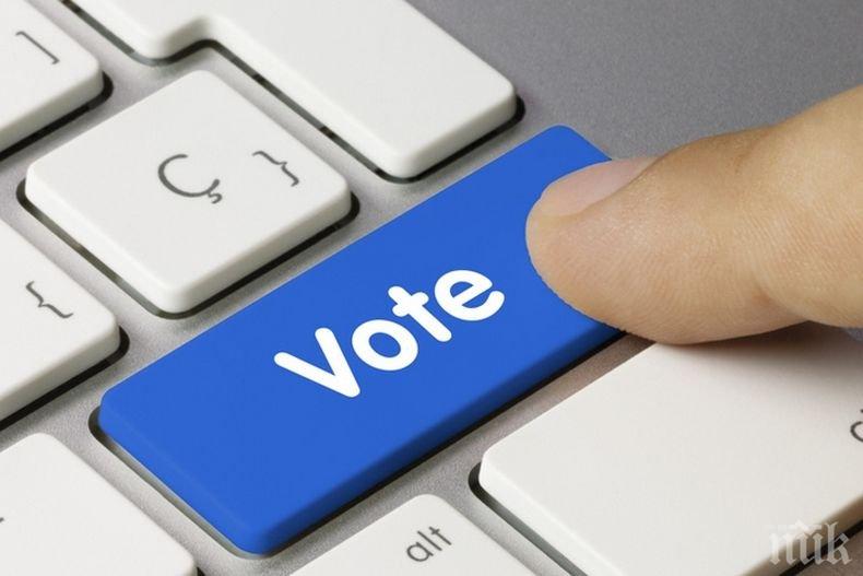 ЦИК предлага отлагане на електронното гласуване