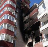 Апартамент изгоря във Варна