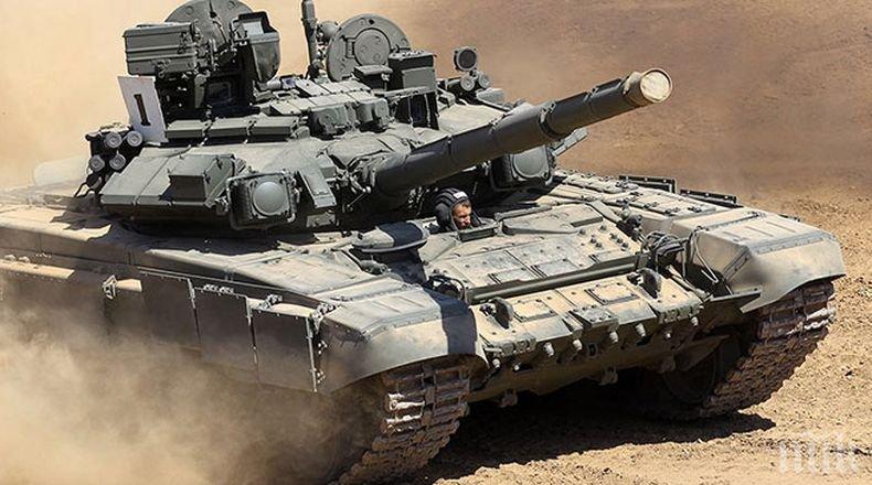 Доставка!  Ирак е получил 36 от общо 73 поръчани руски танка Т-90