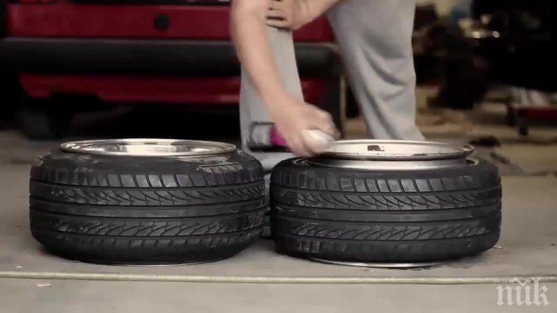 Съдят румънски тираджии за кражба на гуми във Франция 
