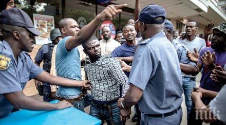 застреляха петима полицаи южна африка