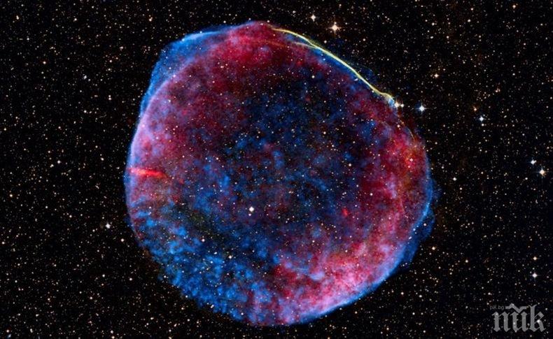Астроном любител откри звезда в края на живота й